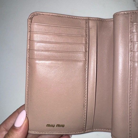 Gently used MIU MIU Matelasse wallet. - Picture 6 of 8